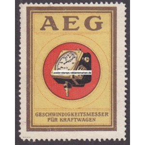 AEG Berlin Geschwindigkeitsmesser Kraftwagen (Peter Behrens 001)