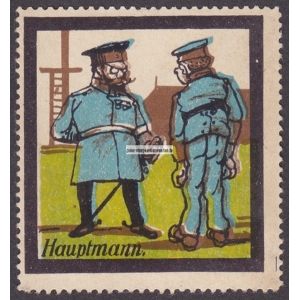 (Karikatur) Hauptmann (001 a)