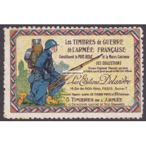 Delandre Timbres de Guerre de l'Armée Française (001 a)