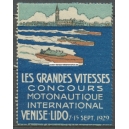 Venise 1929 Concours Motonautique ... (WK 01)