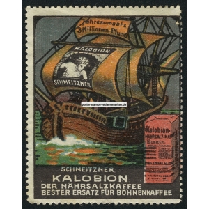 Kalobin Der Nährsalzkaffee ... (Segelschiff - 001)