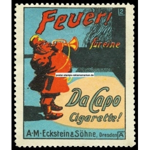 Da Capo Cigarette 2 Feuer für eine Eckstein