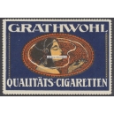Grathwohl Qualitäts-Cigaretten (Frauenkopf - blau - 001)