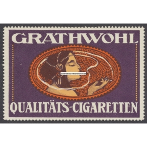Grathwohl Qualitäts-Cigaretten (Frauenkopf - lila - 001)