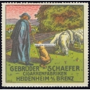 Gebrüder Schaefer Heidenheim Cigarren (002 a)