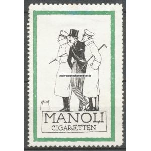 Manoli Cigaretten Berlin Ernst Deutsch (3 Männer - 001 a)