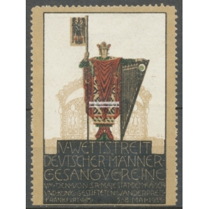 Frankfurt 1913 IV. Wettstreit Männer-Gesangvereine Otto Linnemann (001)