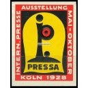 Koln 1928 Ausstellung Pressa (geprägt) Fritz Helmuth Ehmcke (001)