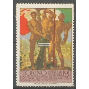 Torino 1911 Esposizione Industrie lavoro Adolfo de Carolis (003)