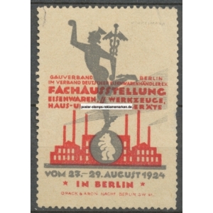 Berlin 1924 Fachausstellung Eisenwaren Werkzeuge Küchengeräte Winkelmann (001)