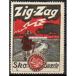 Zig Zag Sko Sværte (001)