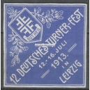 Leipzig 1913 12. Deutsches Turner-Fest (blau 001a)