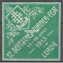 Leipzig 1913 12. Deutsches Turner-Fest (grün 003a)
