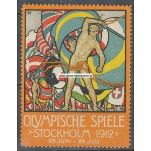 Olympiade 1912 Stockholm Olympische Spiele (001 a)