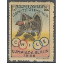Olympiade 1936 Berlin Comite Olimpico Chili Ollimpiada (001 a)
