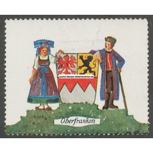 Bayern Wappen Trachten Oberfranken (001a)