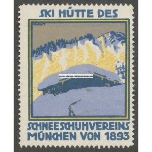 Ski Hütte Schneeschuhvereins München Carl Kunst (blau grau 001a)