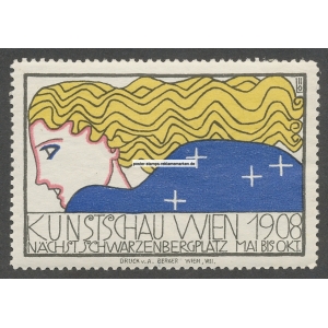 Wien 1908 Kunstschau - Bertold Löffler - Wiener Secession