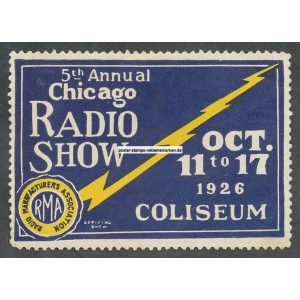 Chicago 1926 5th Annual Radio Show (002 a)