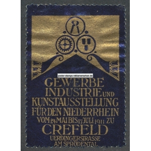 Crefeld 1911 Gewerbe Industrie und Kunstausstellung (001 a)