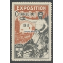 Charleroi 1911 Exposition Manesse (braun - 001 a)