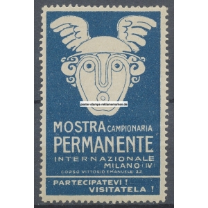 Milano 1923 Mostra Permanente Achille Mauzan (blau - gross - 002 a)
