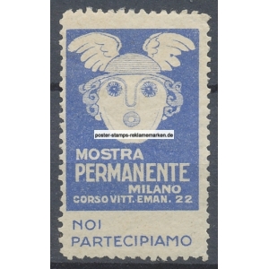 Milano 1923 Mostra Permanente Achille Mauzan (blau - 001 a)