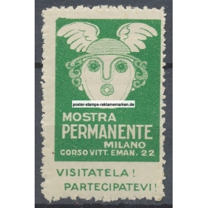 Milano 1923 Mostra Permanente Achille Mauzan (grün - 001 a)