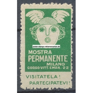 Milano 1923 Mostra Permanente Achille Mauzan (grün - 003 a)