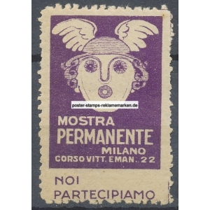Milano 1923 Mostra Permanente Achille Mauzan (lila - 001 a)