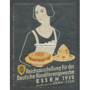 Essen 1932 Reichsausstellung Konditorengewerbe (001 a)