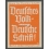 Deutsches Volk Deutsche Schrift Georg Wagner (003a)